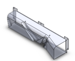 FSAE Inlet Cooling Duct CAD